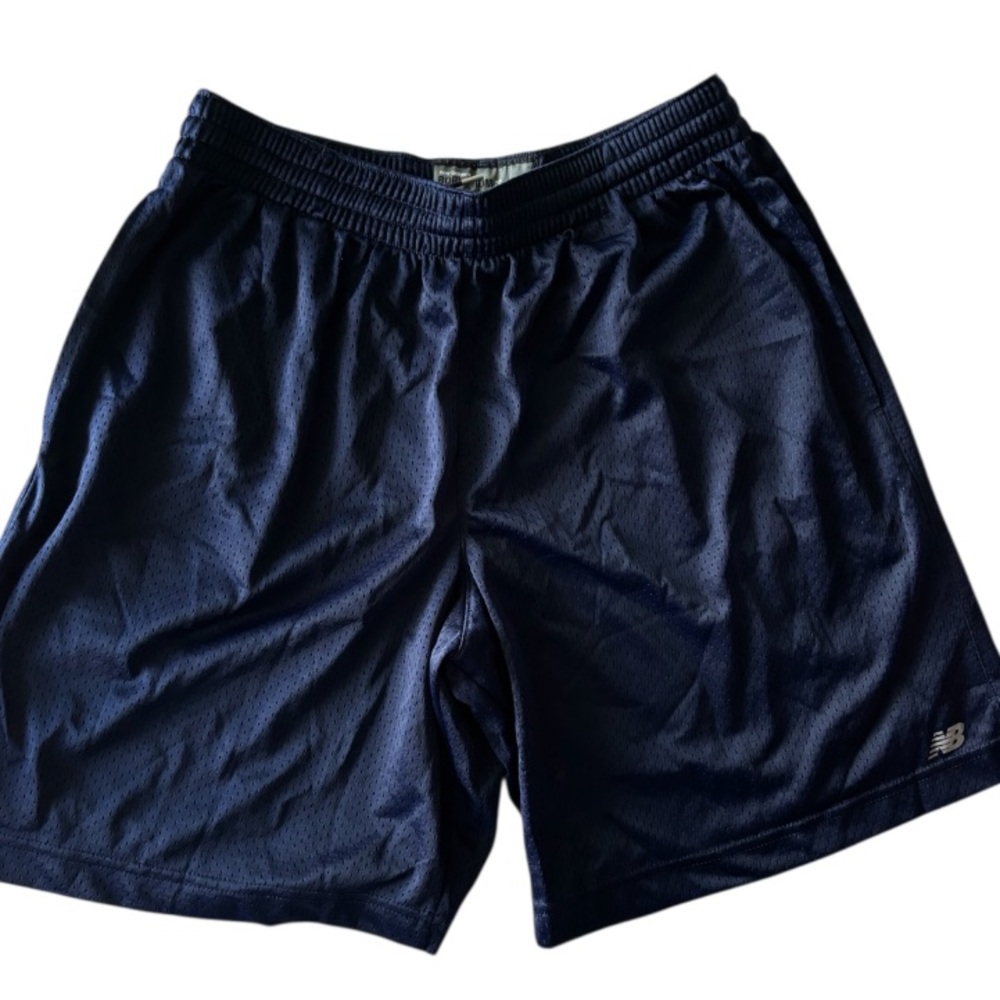 New Balance Men's Navy Athletic Shorts. Size M